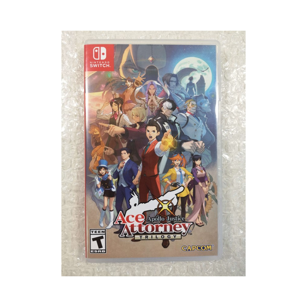 APOLLO JUSTICE: ACE ATTORNEY TRILOGY (4,5,6) SWITCH USA OCCASION (GAME IN ENGLISH/FR)