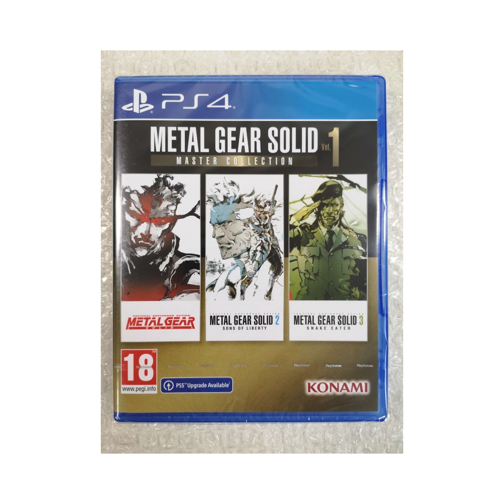 METAL GEAR SOLID : MASTER COLLECTION VOL.1 PS4 UK NEW (GAME IN ENGLISH/FR/DE/ES/IT)