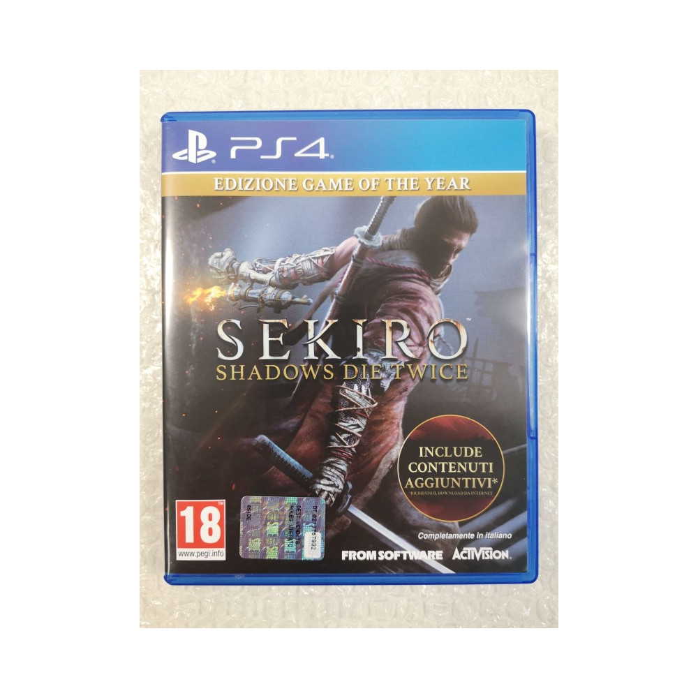 SEKIRO SHADOWS DIE TWICE - GAME OF THE YEAR PS4 ITA OCCASION (GAME IN ENGLISH/FR/DE/ES/IT)