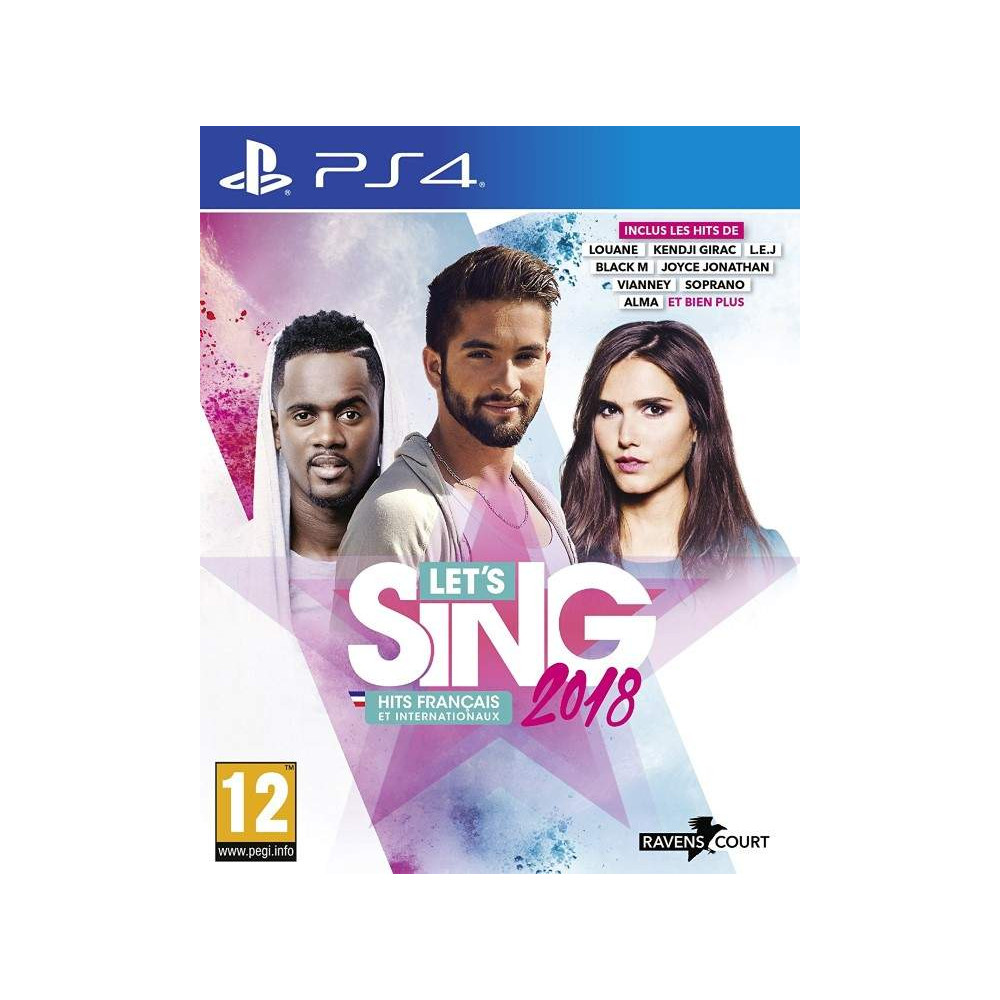 LET S SING 2018 PS4 FR NEW