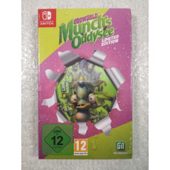 ODDWORLD MUNCH S ODDYSEE - LIMITED EDITION SWITCH DE NEW (GAME IN ENGLISH/FR/DE/ES/IT)