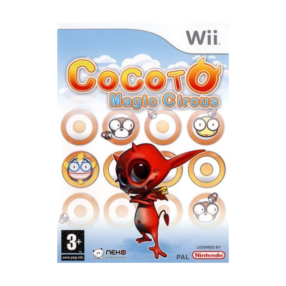 COCOTO MAGIC CIRCUS WII PAL-euro fr OCCASION