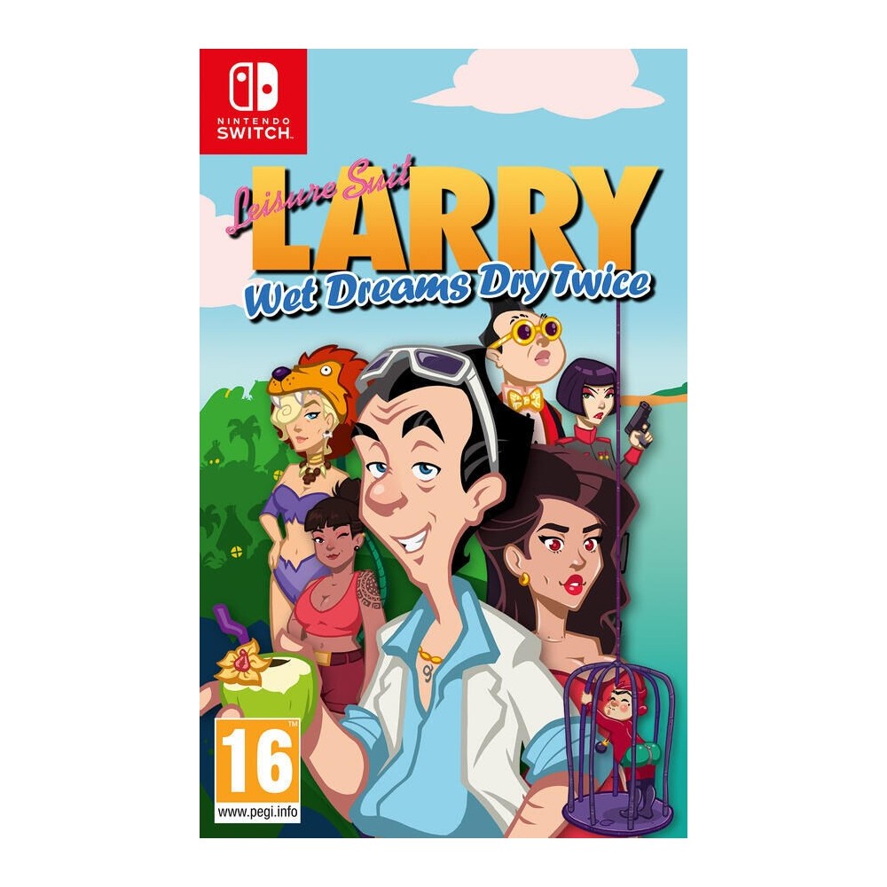 LEISURE SUIT LARRY WET DREAMS DRY TWICE SWITCH FR OCCASION (GAME IN ENGLISH/FR/DE/ES/IT)