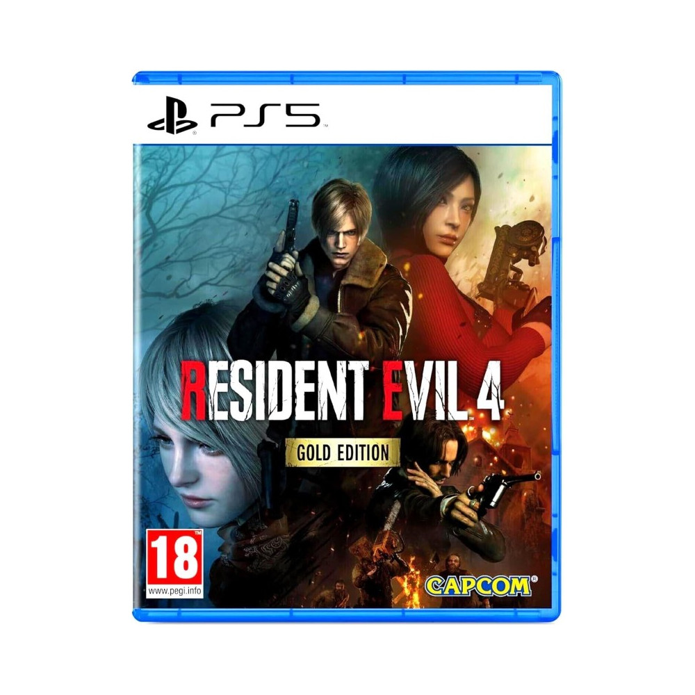 RESIDENT EVIL 4 - GOLD EDITION (DLC USED) PS5 NORDIC OCCASION (GAME IN ENGLISH/FR/DE/ES)