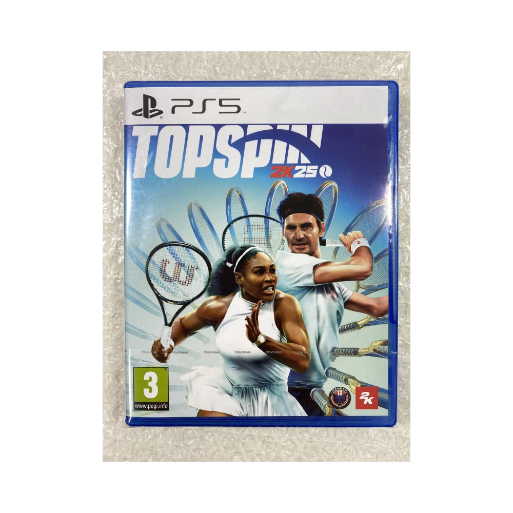 TOP SPIN 2K25 PS5 EURO NEW (GAME IN ENGLISH/FR/DE/ES/IT)