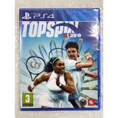 TOP SPIN 2K25 PS4 EURO NEW (GAME IN ENGLISH/FR/DE/ES/IT)