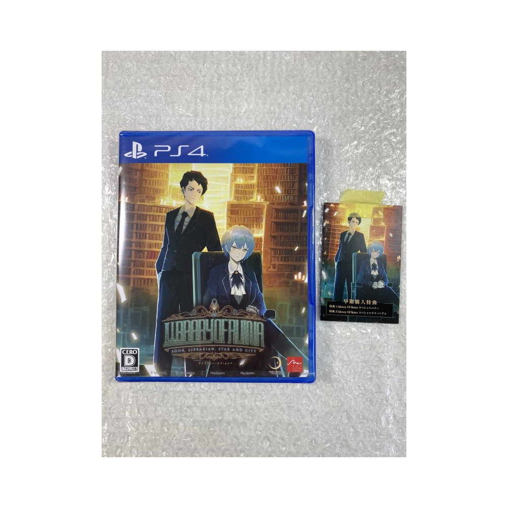 LIBRARY OF RUINA + BONUS PS4 JAPAN NEW (GAME IN ENGLISH)