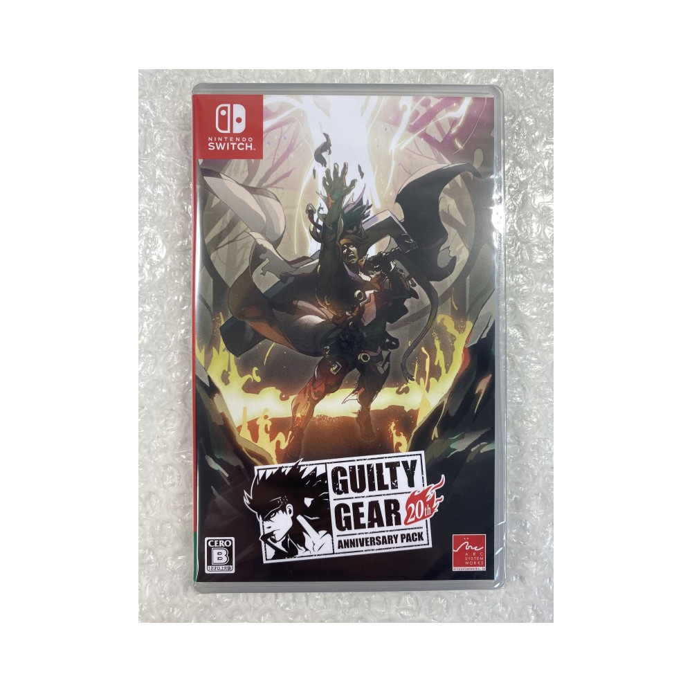 GUILTY GEAR 20TH ANNIVERSARY PACK SWITCH JAPAN NEW (GAME IN ENGLISH)