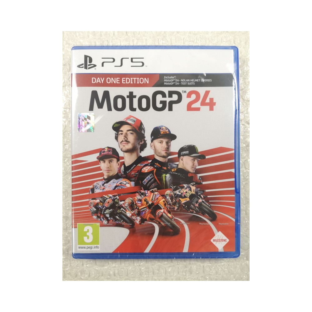 MOTO GP 24 - DAY ONE EDITION PS5 UK NEW (GAME IN ENGLISH/FR/DE/ES/IT)