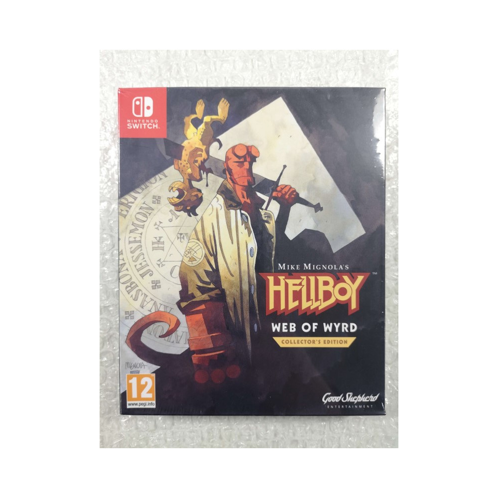 MIKE MIGNOLA S HELLBOY WEB OF WYRD - COLLECTOR S EDITION SWITCH UK NEW (GAME IN ENGLISH/FR/DE/ES/IT/PT)