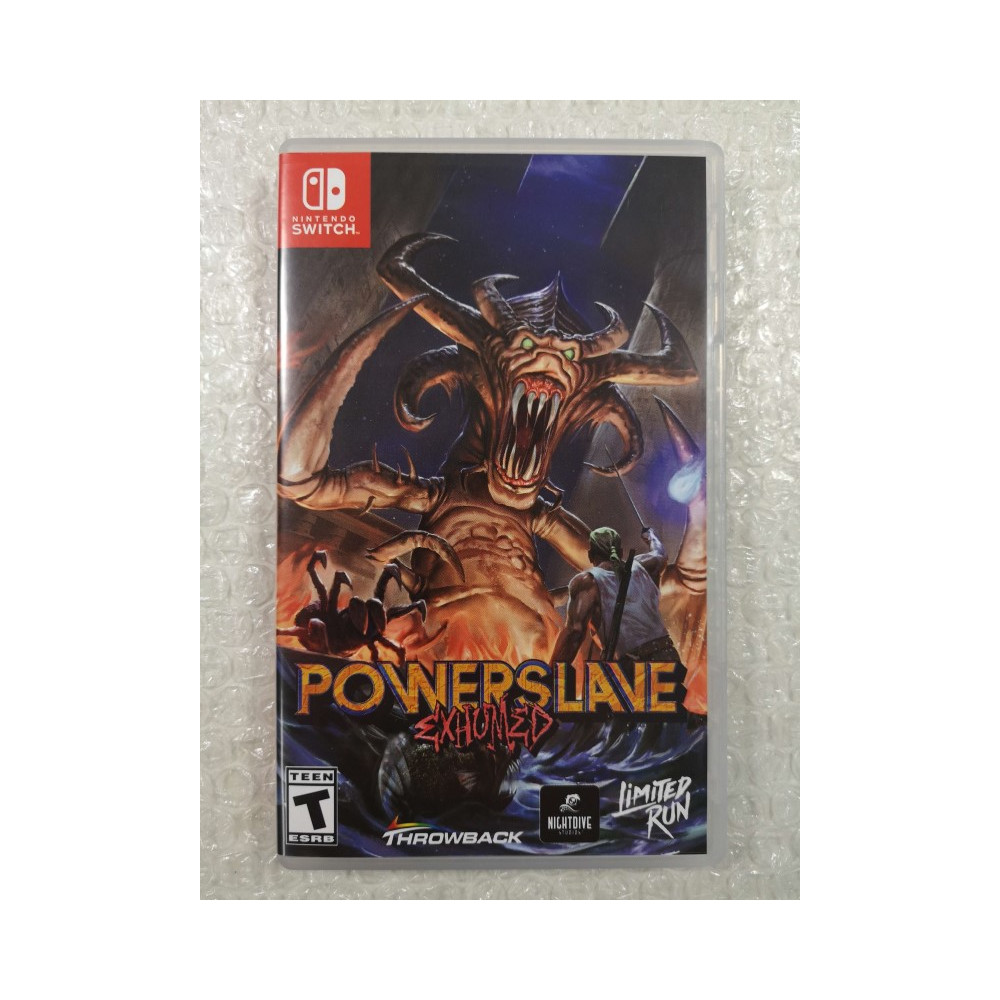 POWERSLAVE EXHUMED SWITCH USA OCCASION (GAME IN ENGLISH/FR/DE/ES/IT) (LIMITED RUN 174)