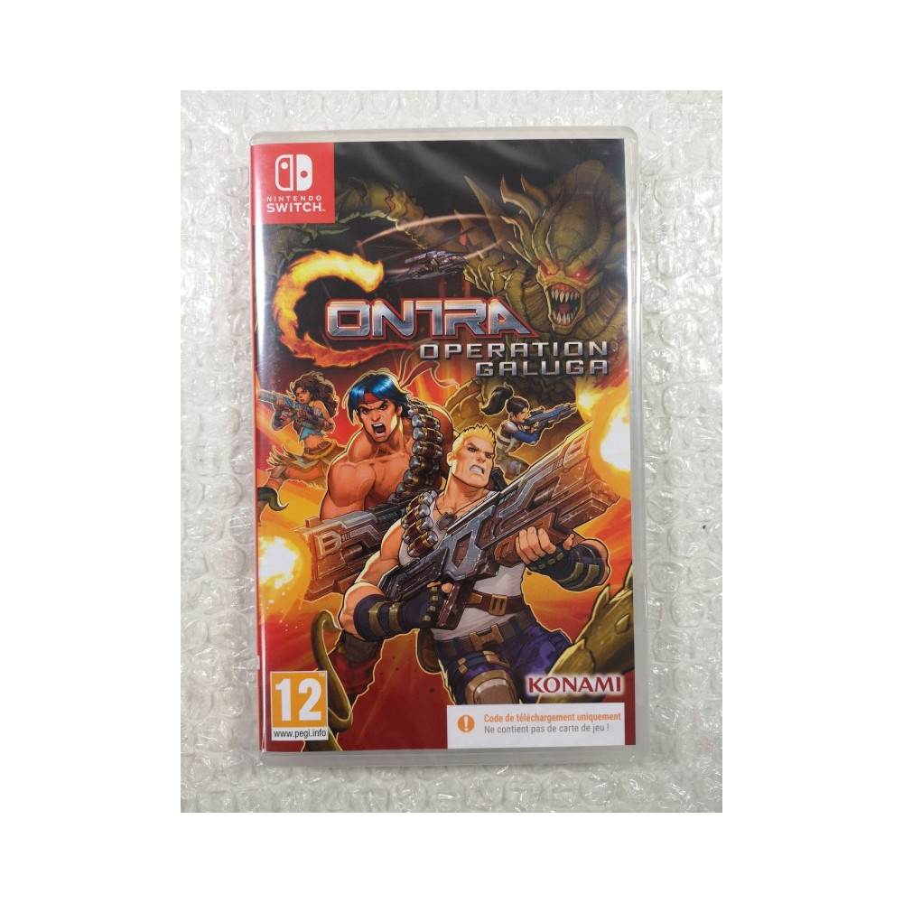 CONTRA OPERATION GALUGA CIAB (CODE IN A BOX) SWITCH FR NEW (GAME IN ENGLISH/FR/DE/ES/IT)