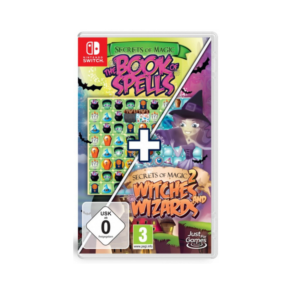 SECRETS OF MAGIC 1 + 2 SWITCH EURO OCCASION (GAME IN ENGLISH/FR/DE/ES/IT)