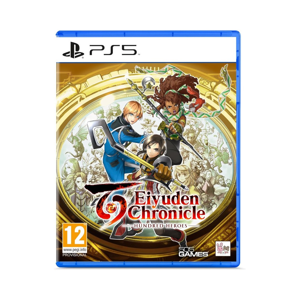 EIYUDEN CHRONICLE HUNDRED HEROES PS5 FR OCCASION (GAME IN ENGLISH/FR/DE/ES/IT/PT)