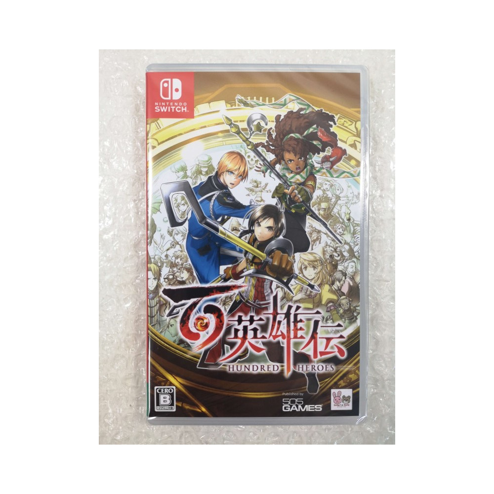 EIYUDEN CHRONICLE: HUNDRED HEROES SWITCH JAPAN NEW (GAME IN ENGLISH)