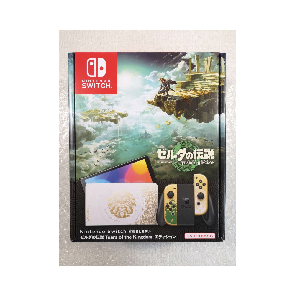 CONSOLE NINTENDO SWITCH OLED THE LEGEND OF ZELDA: TEARS OF THE KINGDOM - LIMITED EDITION JAPAN NEW