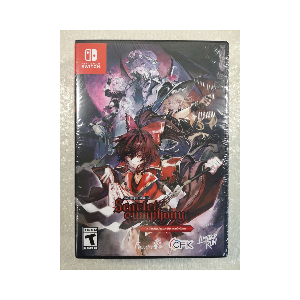 KOUMAJOU REMILIA: SCARLET SYMPHONY - DELUXE EDITION SWITCH USA NEW (GAME IN ENGLISH/FR) (LIMITED RUN 210)
