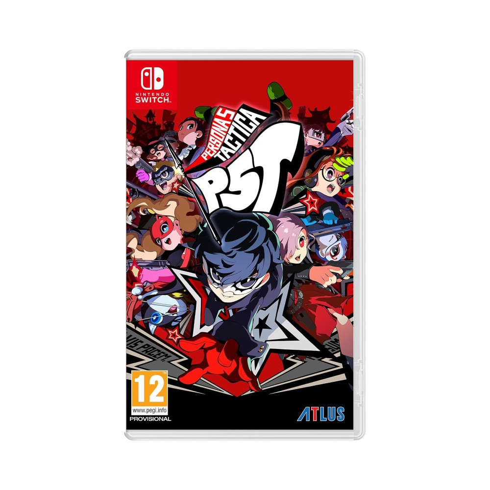 PERSONA 5 TACTICA P5T SWITCH UK OCCASION (GAME IN ENGLISH/FR/ES/DE/IT)