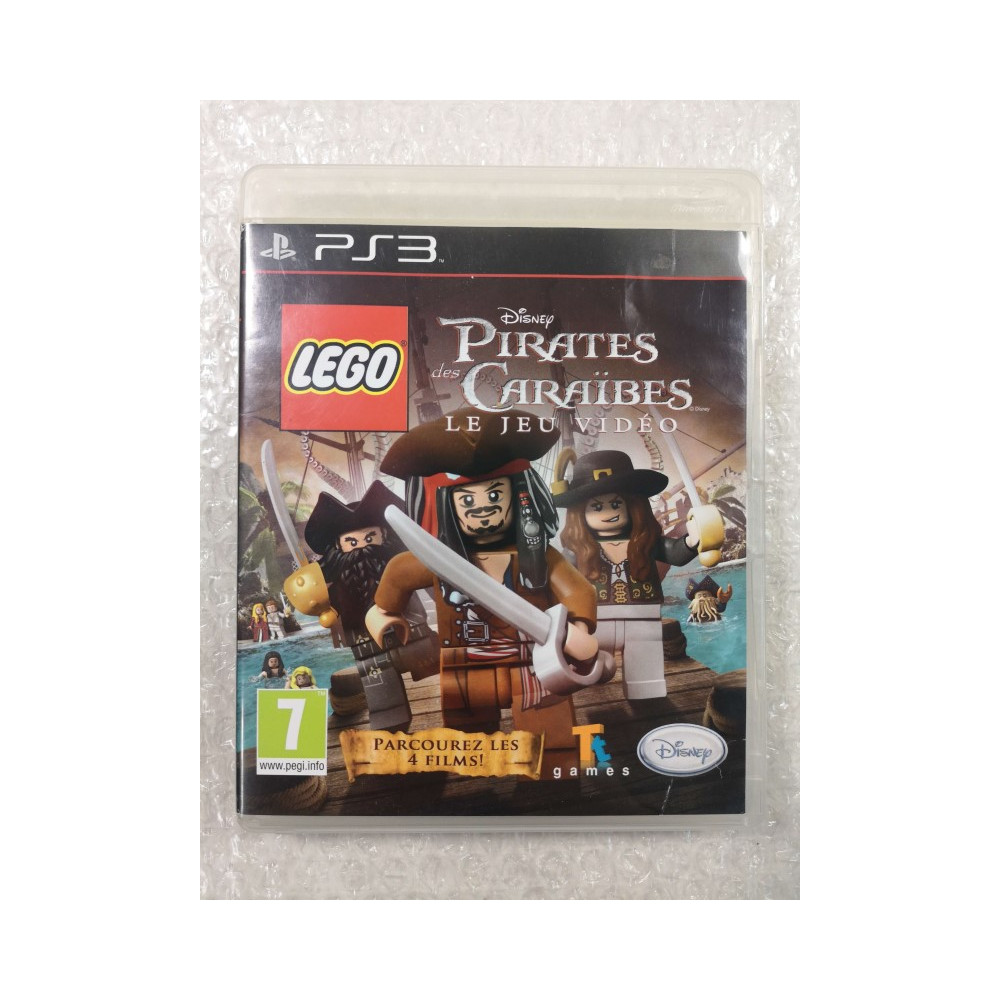 LEGO PIRATES DES CARAIBES SONY PLAYSTATION 3 (PS3) FR OCCASION (SANS NOTICE - WITHOUT MANUAL)