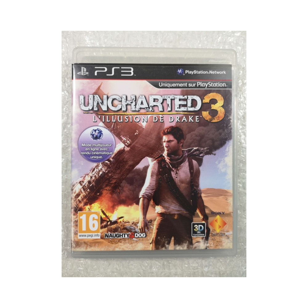 UNCHARTED 3 L ILLUSION DE DRAKE SONY PLAYSTATION 3 (PS3) FR OCCASION
