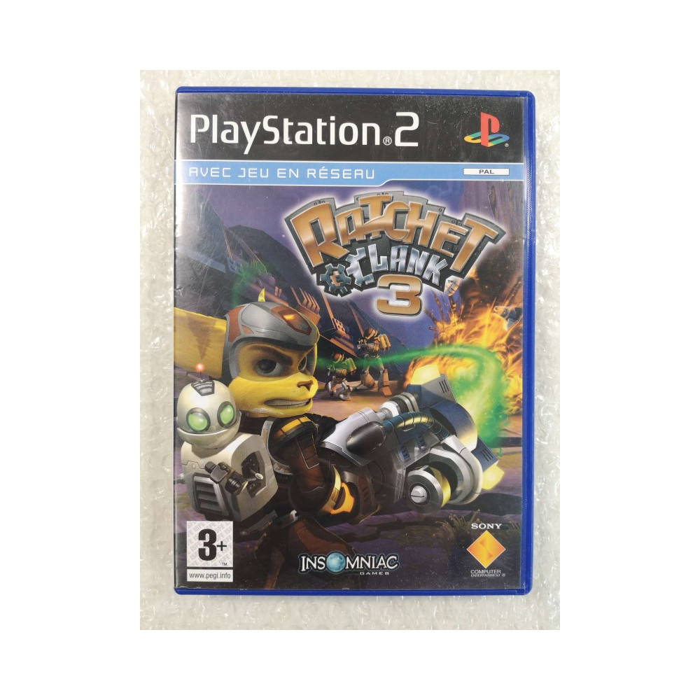 RATCHET & CLANK 3 SONY PLAYSTATION 2 (PS2) PAL-FR OCCASION