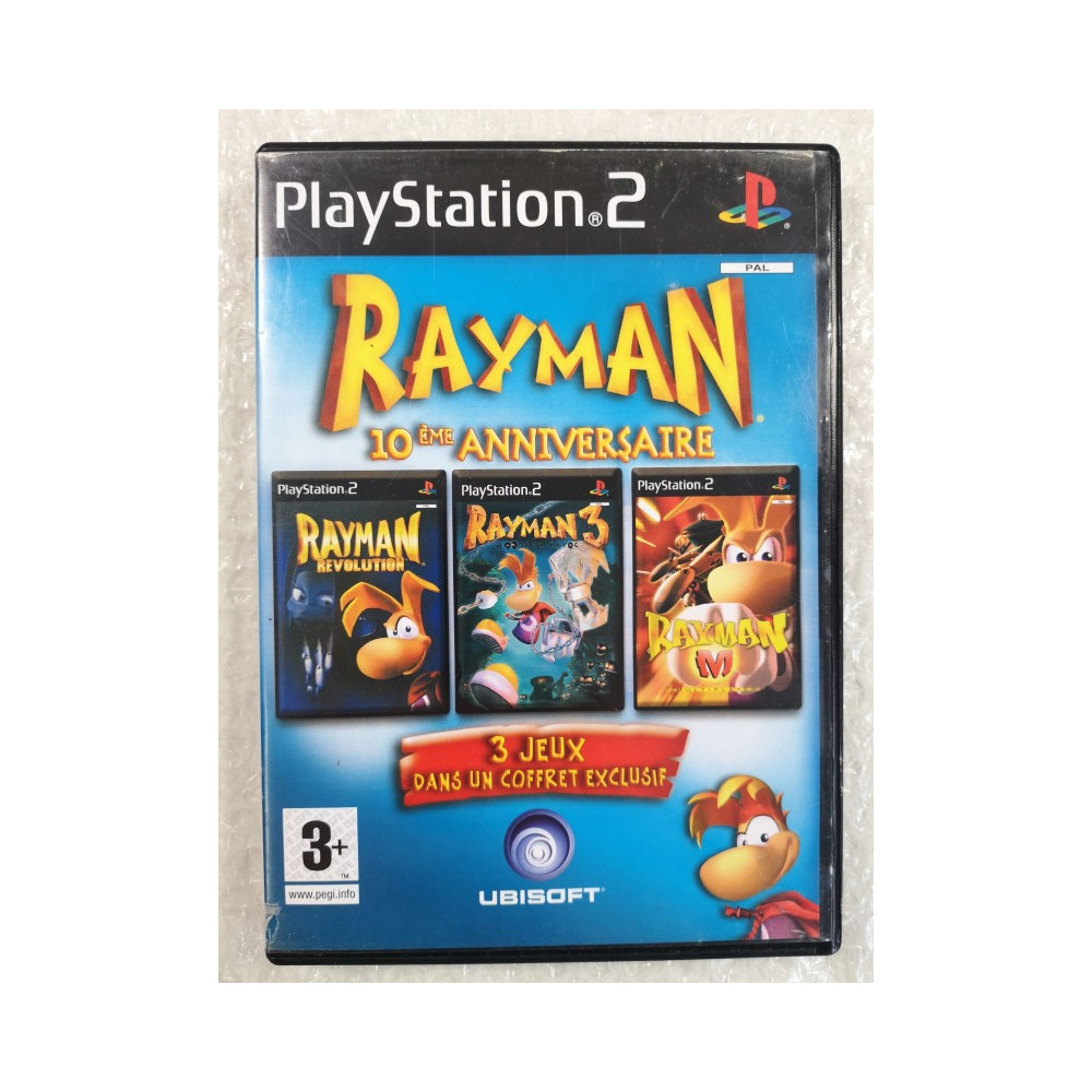 RAYMAN 10EME ANNIVERSAIRE SONY PLAYSTATION 2 (PS2) PAL-FR OCCASION