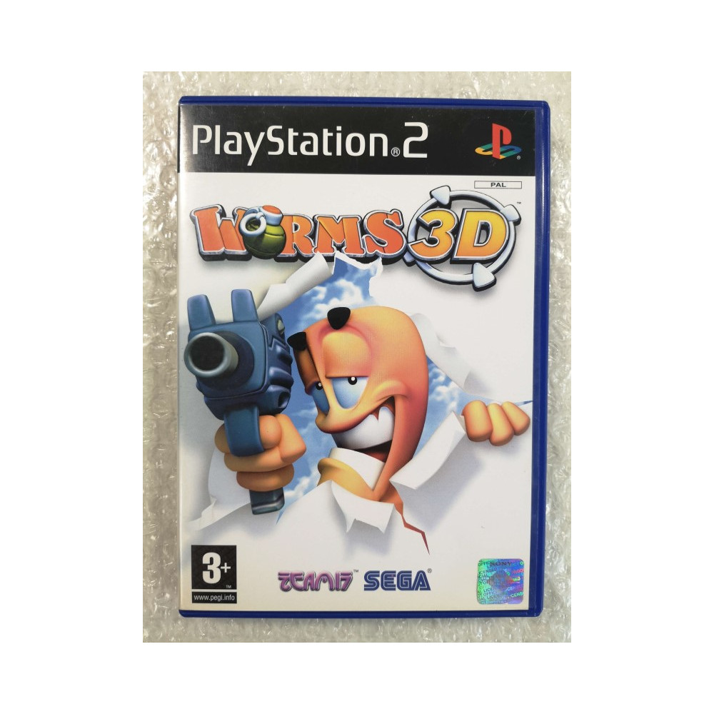 WORMS 3D SONY PLAYSTATION 2 (PS2) PAL-FR OCCASION