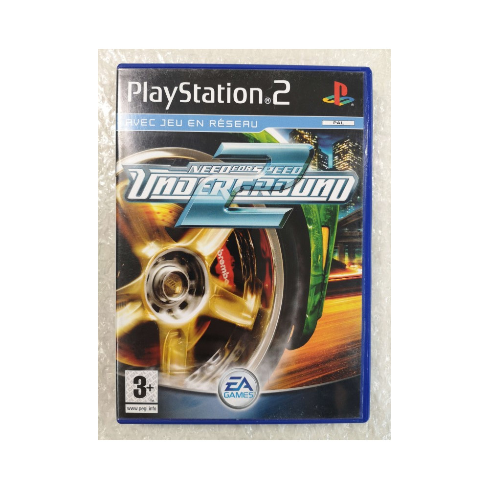 NEED FOR SPEED (NFS) UNDERGROUND 2 SONY PLAYSTATION 2 (PS2) PAL-FR OCCASION