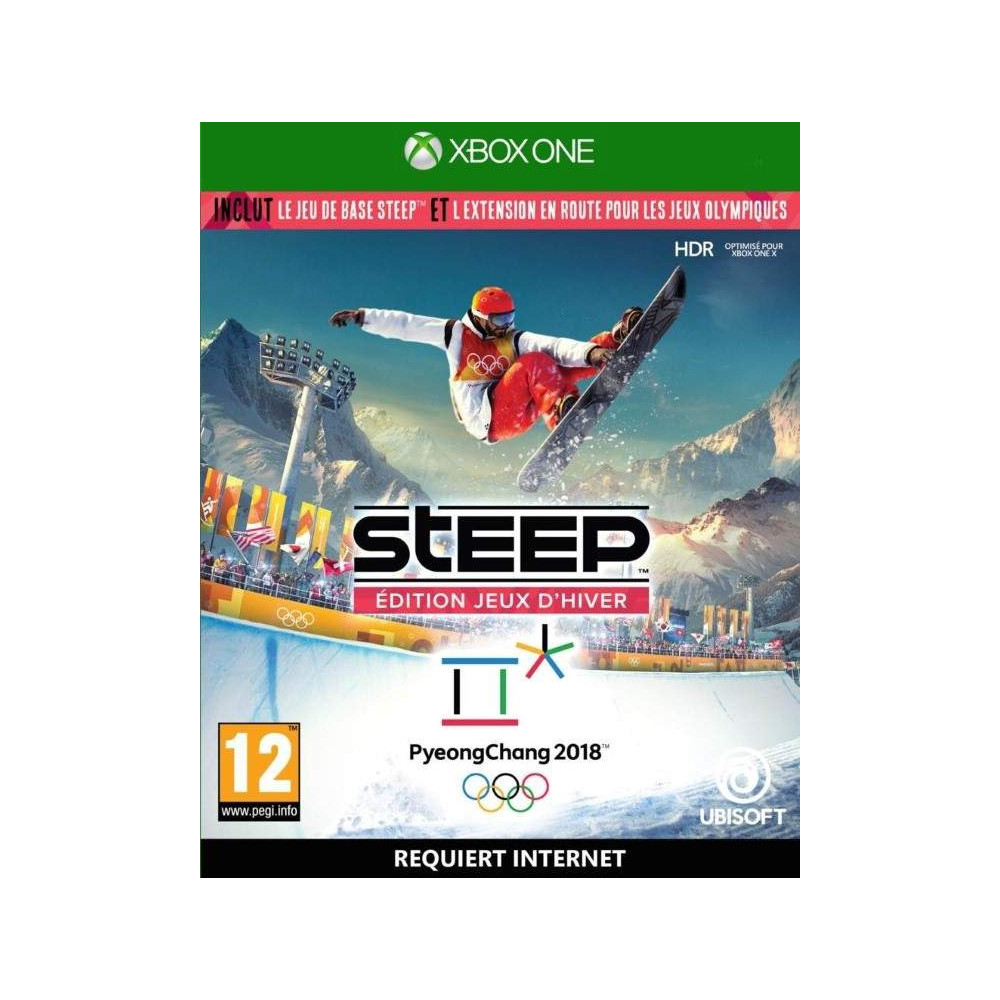 STEEP EDITION JEUX D HIVER PYEONGCHANG 2018 XBOX ONE FR NEW