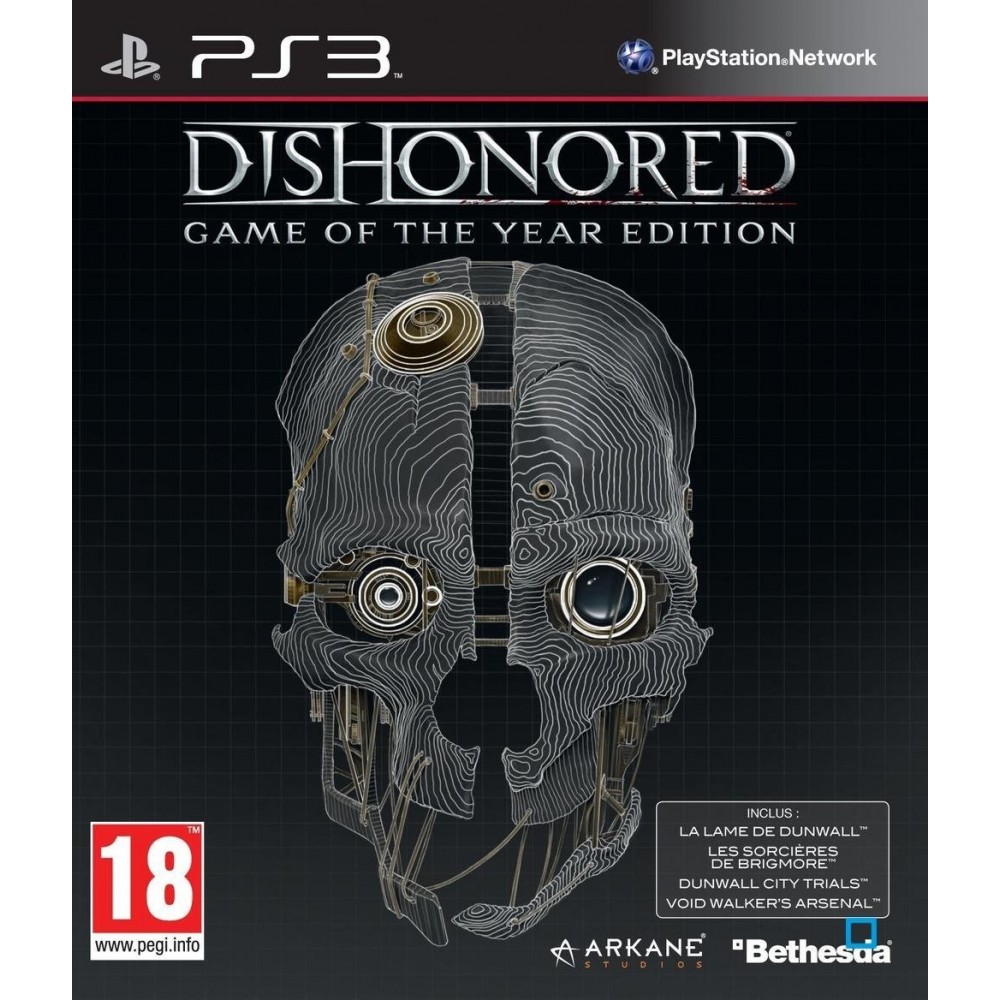 DISHONORED GOTY PS3 FR NEW
