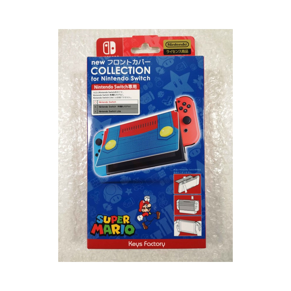 FRONT COVER COLLECTION (SUPER MARIO) SWITCH JAPAN NEW (KEYS FACTORY)