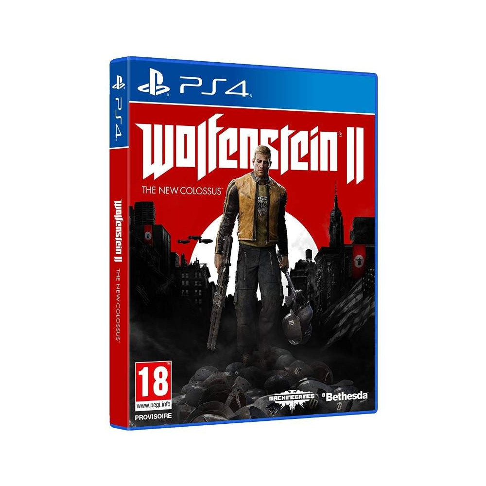 WOLFENSTEIN II THE NEW COLOSSUS PS4 UK OCCASION