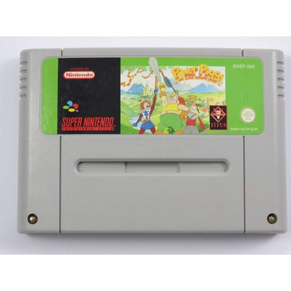 POWER PIGGS OF THE DARK AGE SUPER NINTENDO (SNES) PAL-EUR (CARTRIDGE ONLY - GOOD CONDITION)