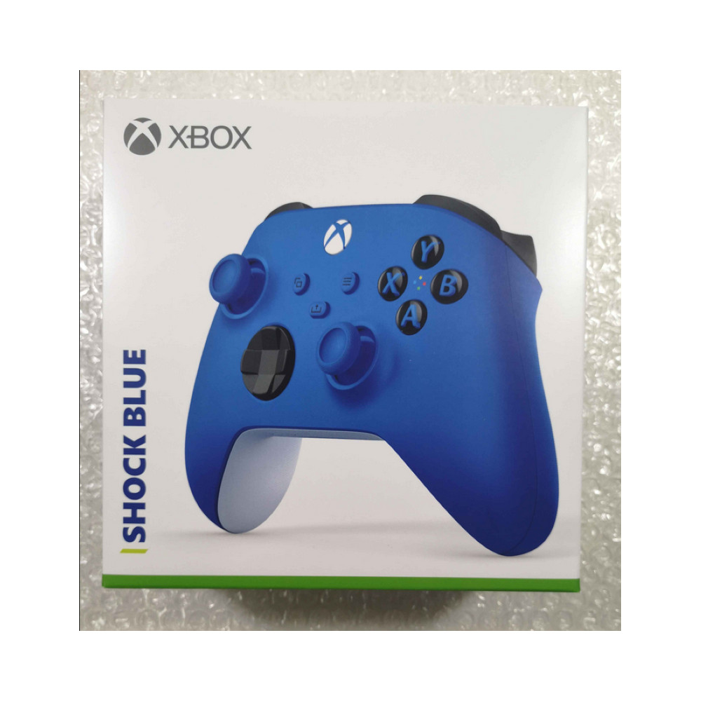 MANETTE (CONTROLLER) XBOX ONE / SERIES X WIRELESS SHOCK BLUE NEW