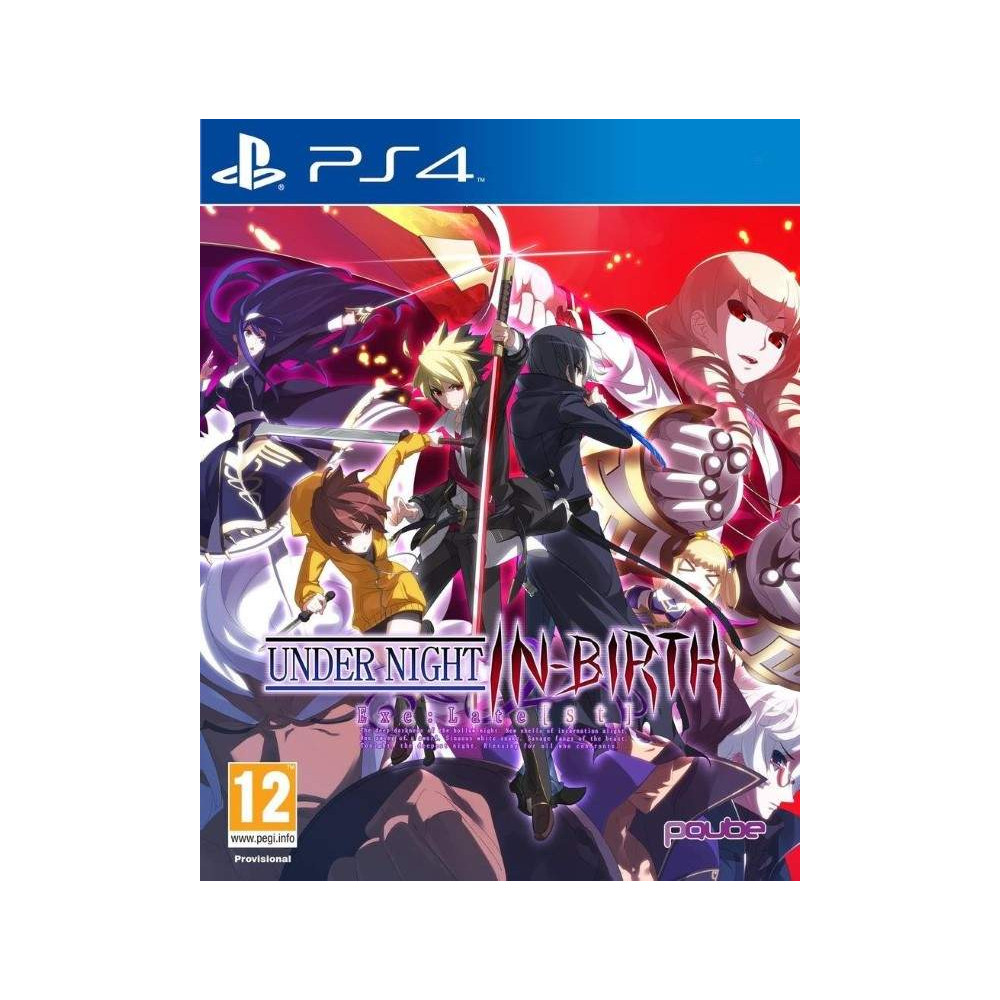 UNDER NIGHT IN BIRTH EXE LATE PS4 EURO NEW