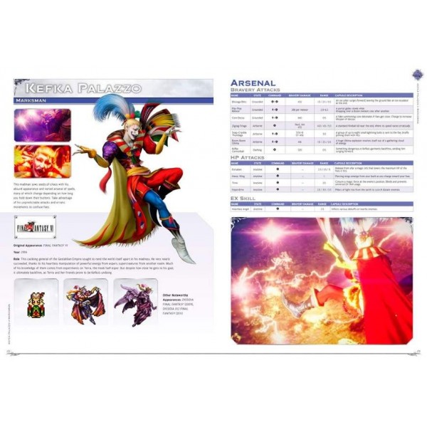 GUIDE DISSIDIA NT FINAL FANTASY COLLECTOR UK NEW