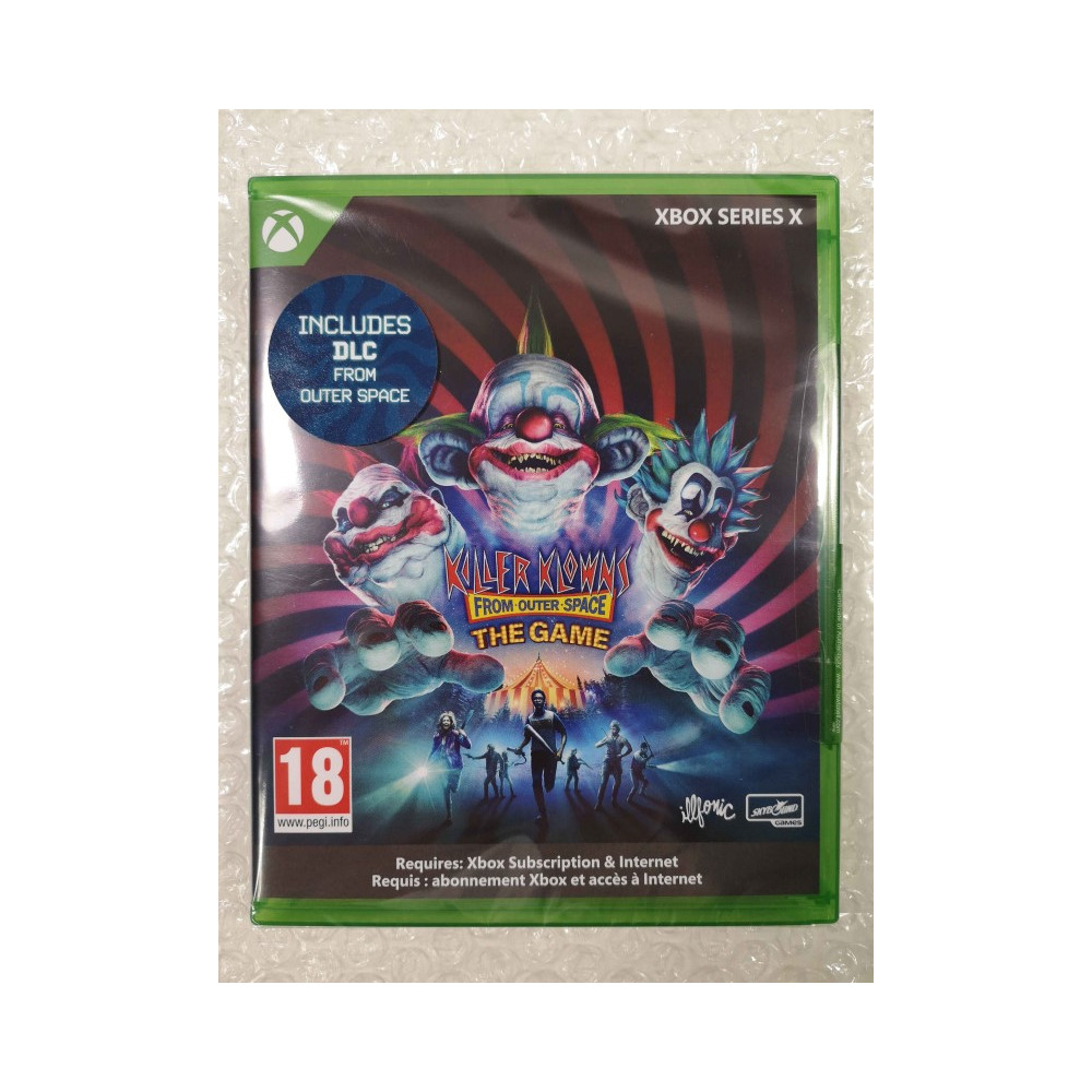 KILLER KLOWNS FROM OUTER SPACE THE GAME XBOX SERIES X EURO NEW (GAME IN ENGLISH/FRANCAIS/DE/ES/IT/PT)
