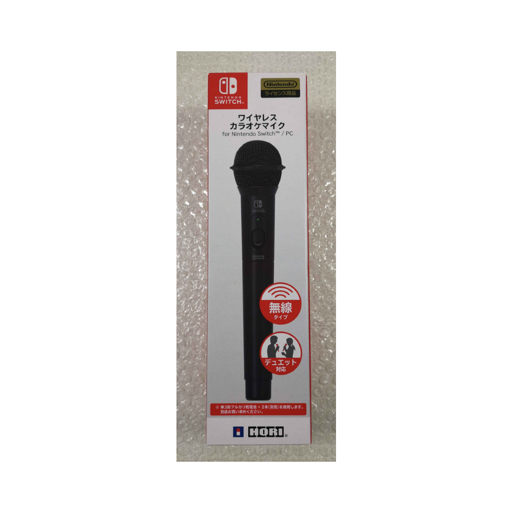 WIRELESS MICROPHONE (MIC) BLACK SWITCH JAPAN NEW (HORI)