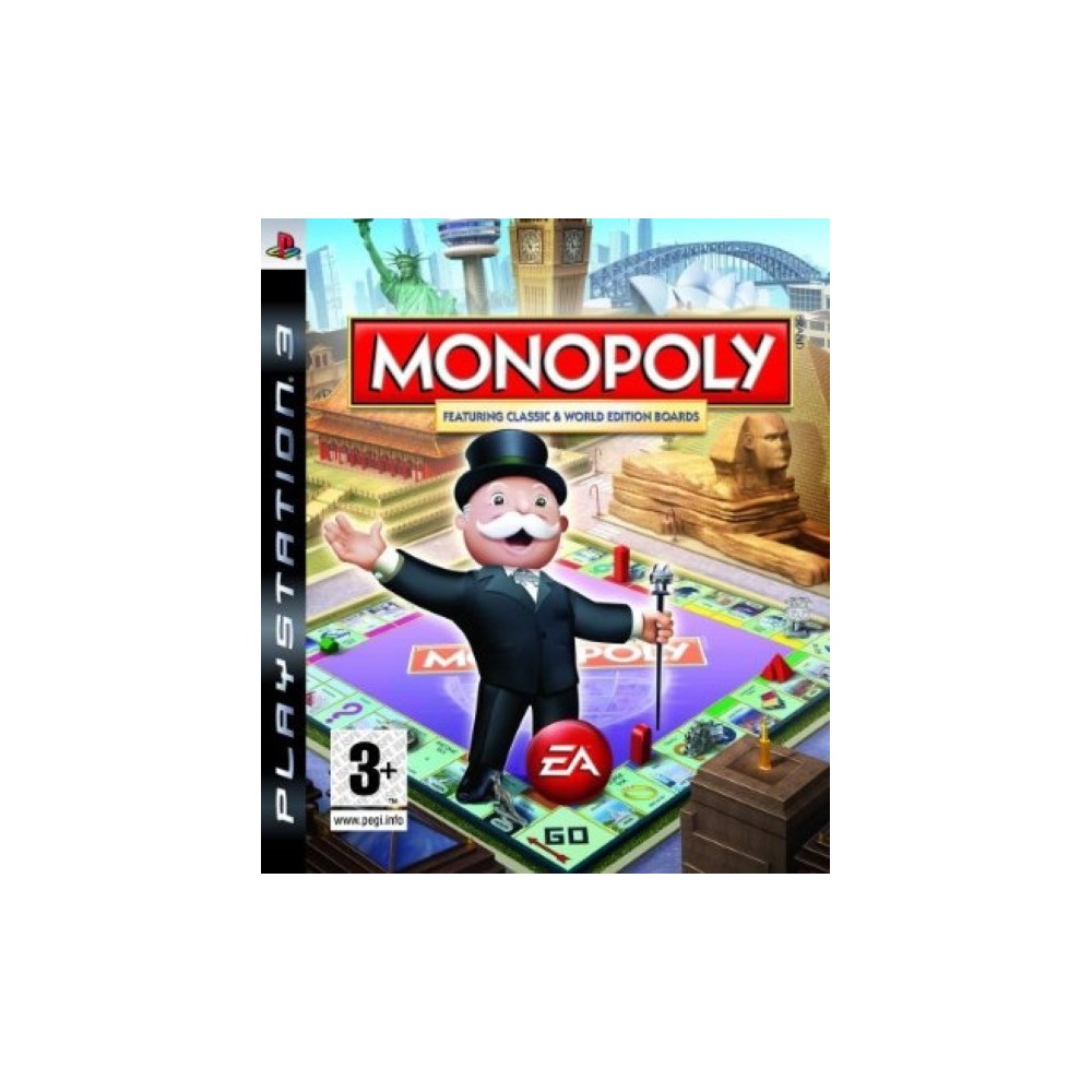 MONOPOLY FEATURING CLASSIC & WORLD EDITION BORDS UK NEW
