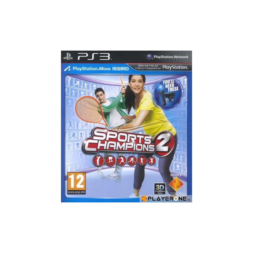 SPORTS CHAMPIONS 2 PS3 MULTI FR-DE-IT-NL