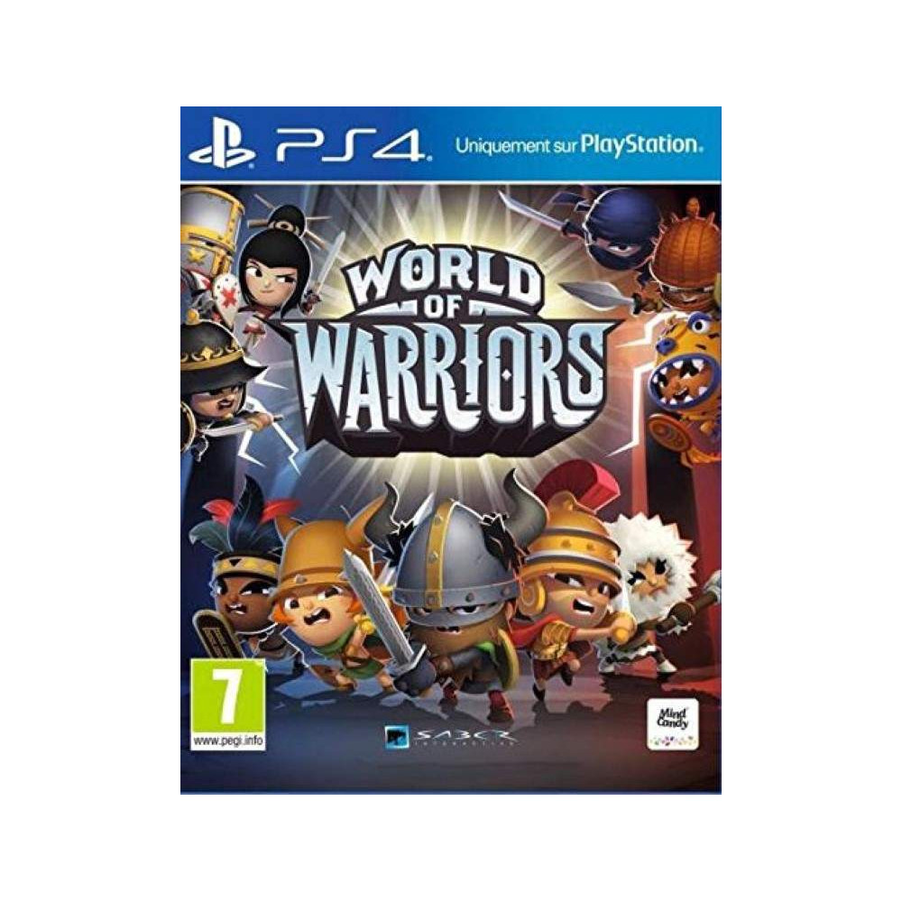 Utroskab genopfyldning vare WORLD OF WARRIORS PS4 UK NEW on Playstation 4 - Trader Games