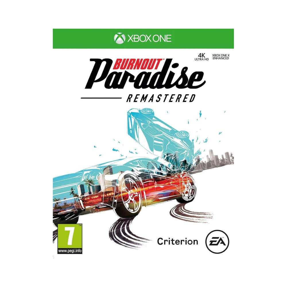 BURNOUT PARADISE REMASTERED XBOX ONE UK OCCASION (GAME IN ENGLISH/FRANCAIS/DE/ES/IT)