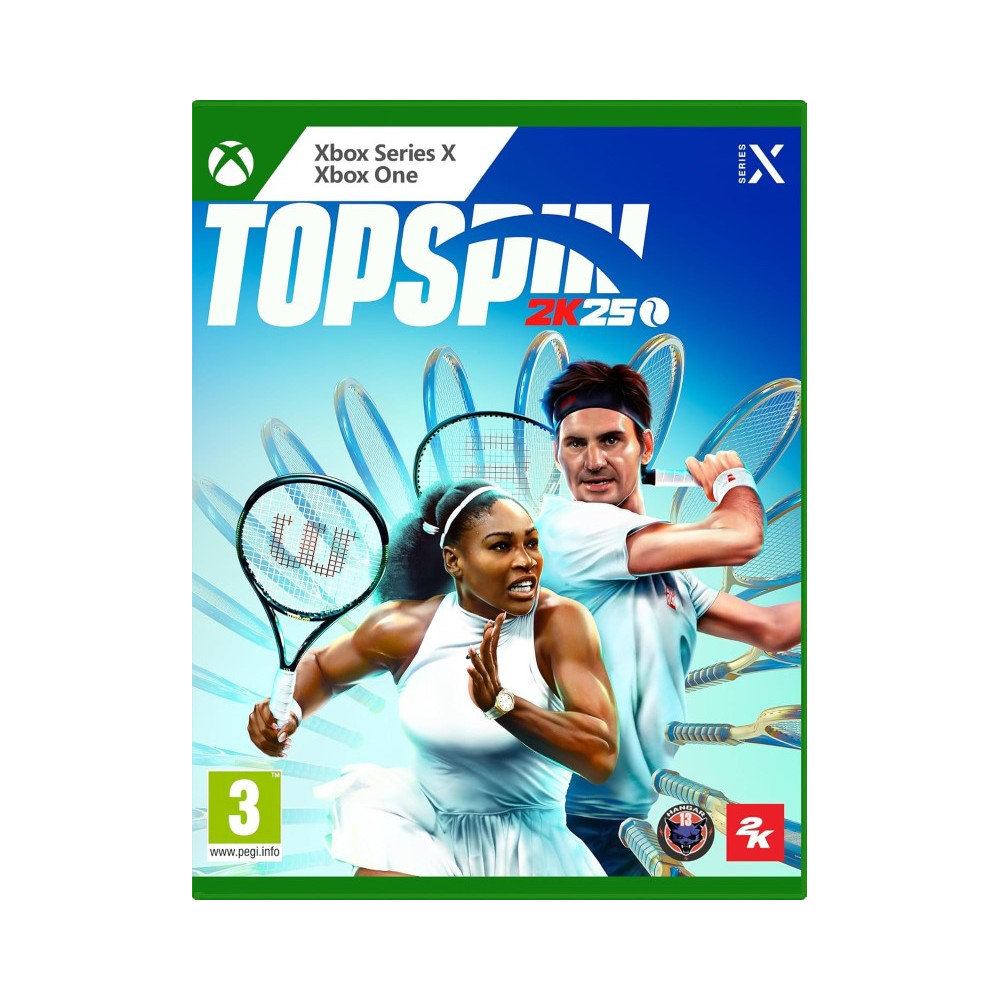 TOP SPIN 2K25 XBOX ONE - SERIES X EURO OCCASION (GAME IN ENGLISH/FRANCAIS/DE/ES/IT)