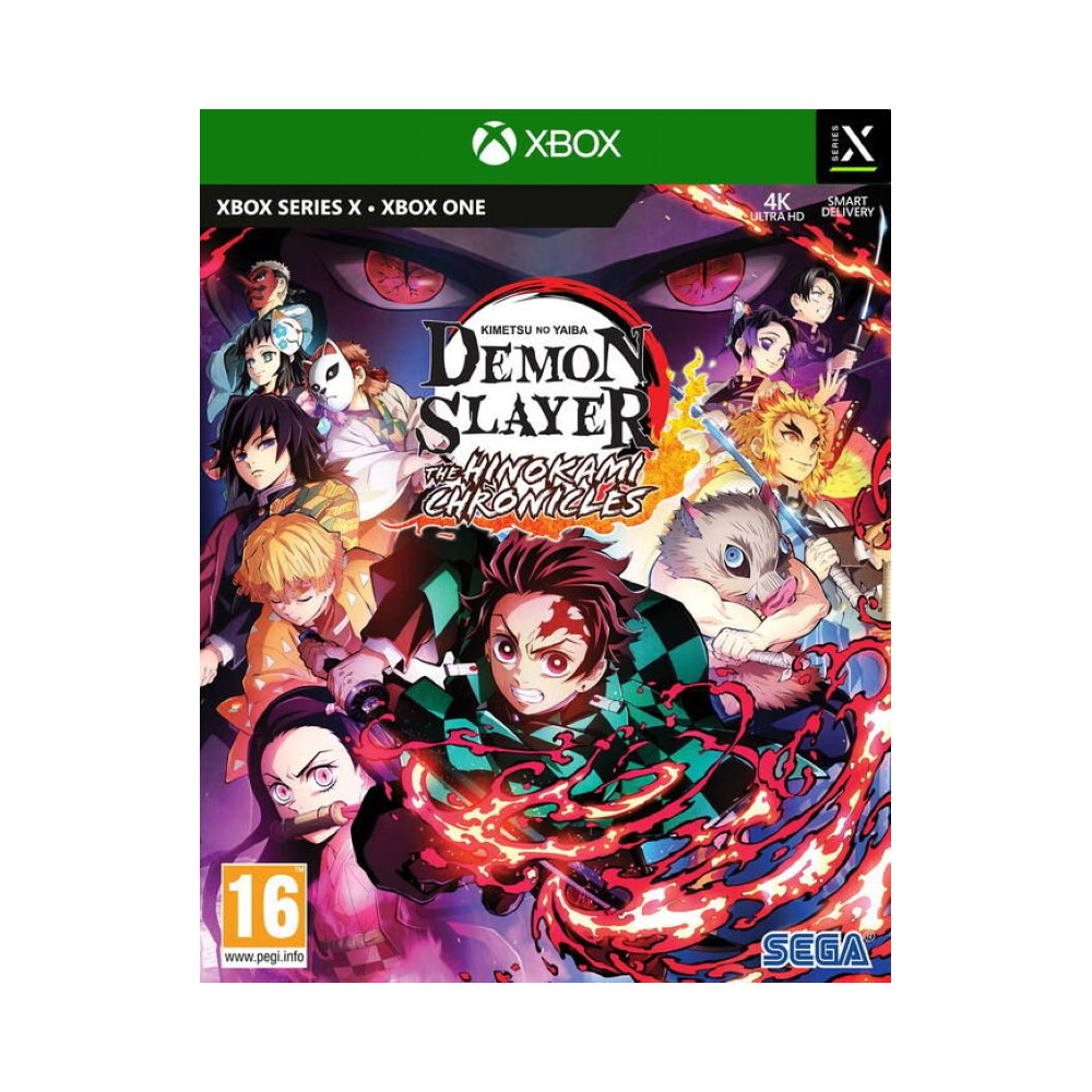 DEMON SLAYER KIMETSU NO YAIBA THE HINOKAMI CHRONICLES XBOX ONE/SERIES X FR OCCASION (GAME IN ENGLISH/FRANCAIS/DE/ES/IT)