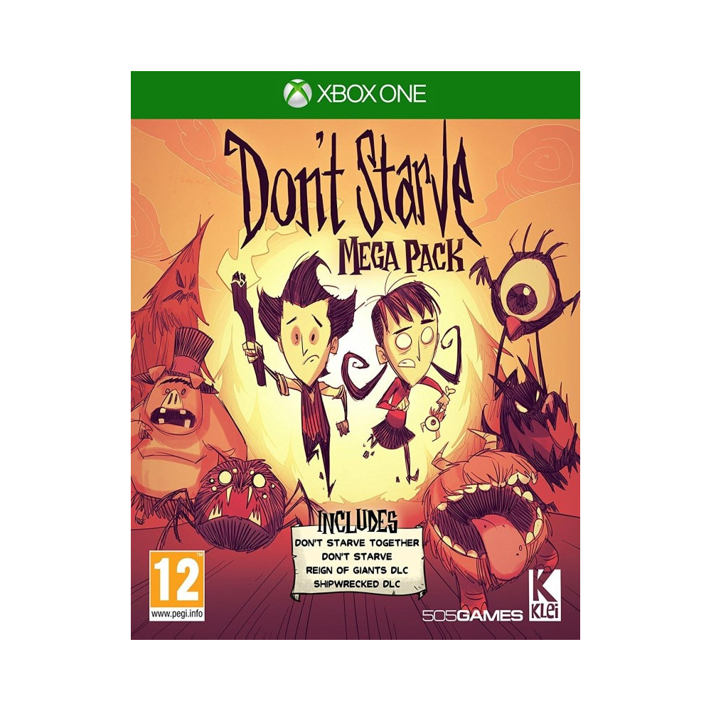 DON T STARVE MEGA PACK XBOX ONE FR OCCASION (GAME IN ENGLISH/FRANCAIS/DE/ES/IT/PT)