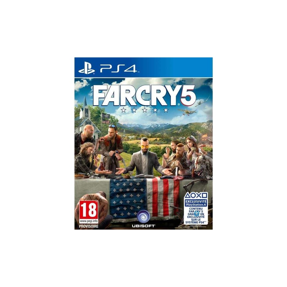 FARCRY 5 PS4 EURO FR NEW