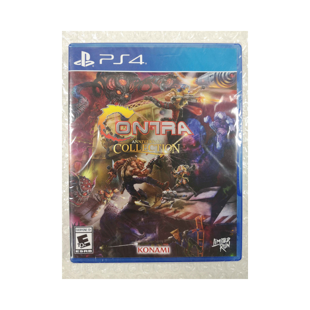 CONTRA ANNIVERSARY COLLECTION PS4 USA NEW (GAME IN ENGLISH) (LIMITED RUN GAMES)