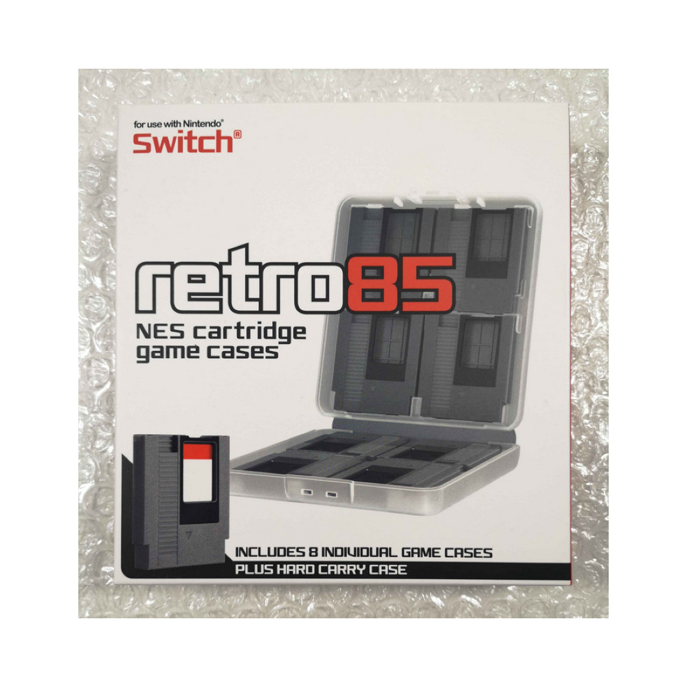 GAME CASES SWITCH RETRO85 NES STYLE NEW (8 CASES)