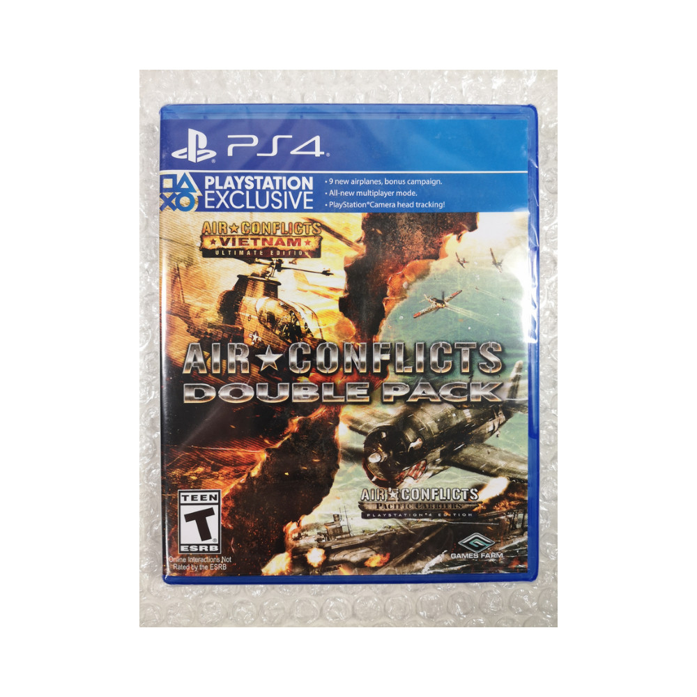 AIR CONFLICTS DOUBLE PACK PS4 USA NEW (GAME IN ENGLISH/FRANCAIS/DE/ES)