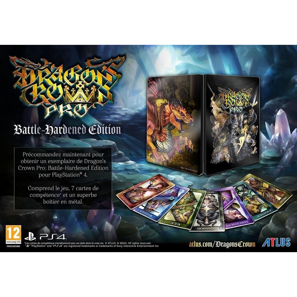 DRAGON S CROWN PRO HARDENED EDITION PS4 FR NEW